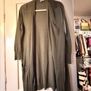 Halogen Dark Green Women's Cardigan